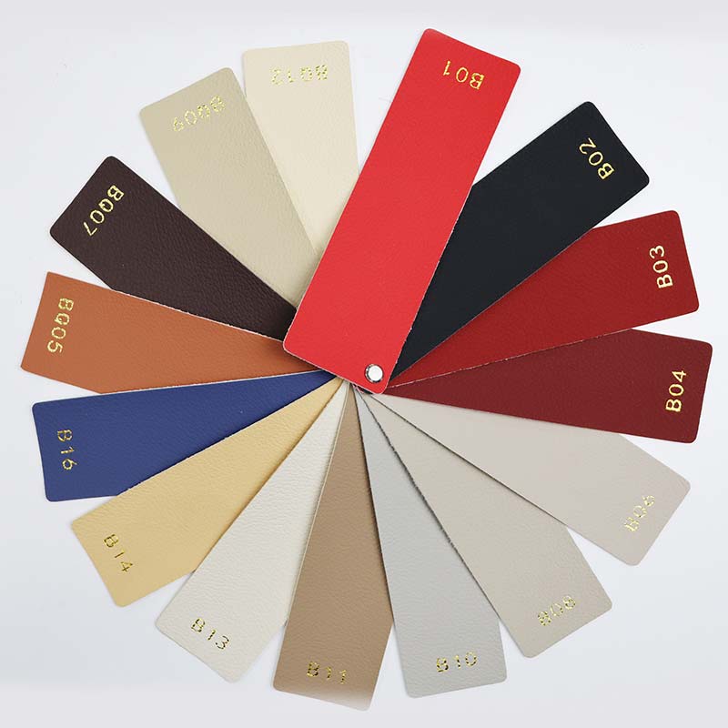 Small Litchi Grain Synthetic Microfiber Car Leathers
