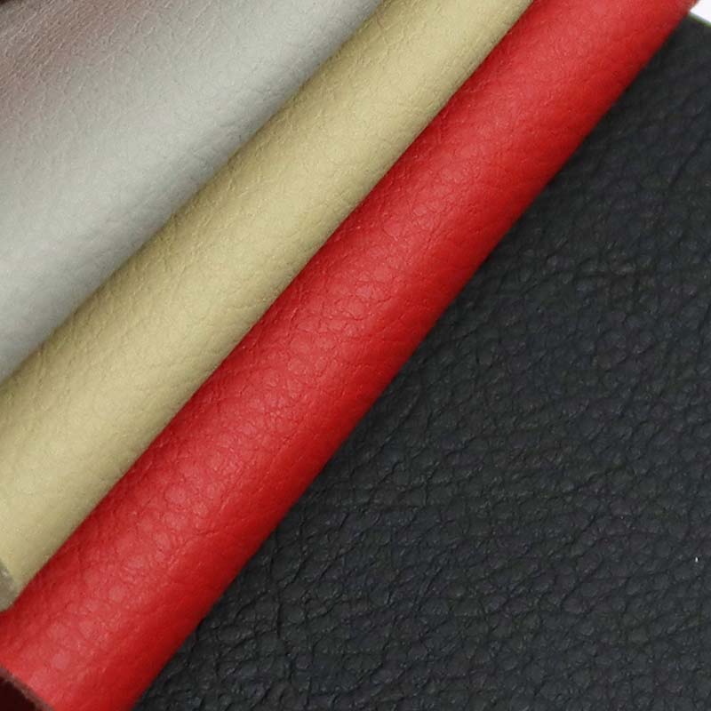 Litchi Automobile Microfiber Lädertyg