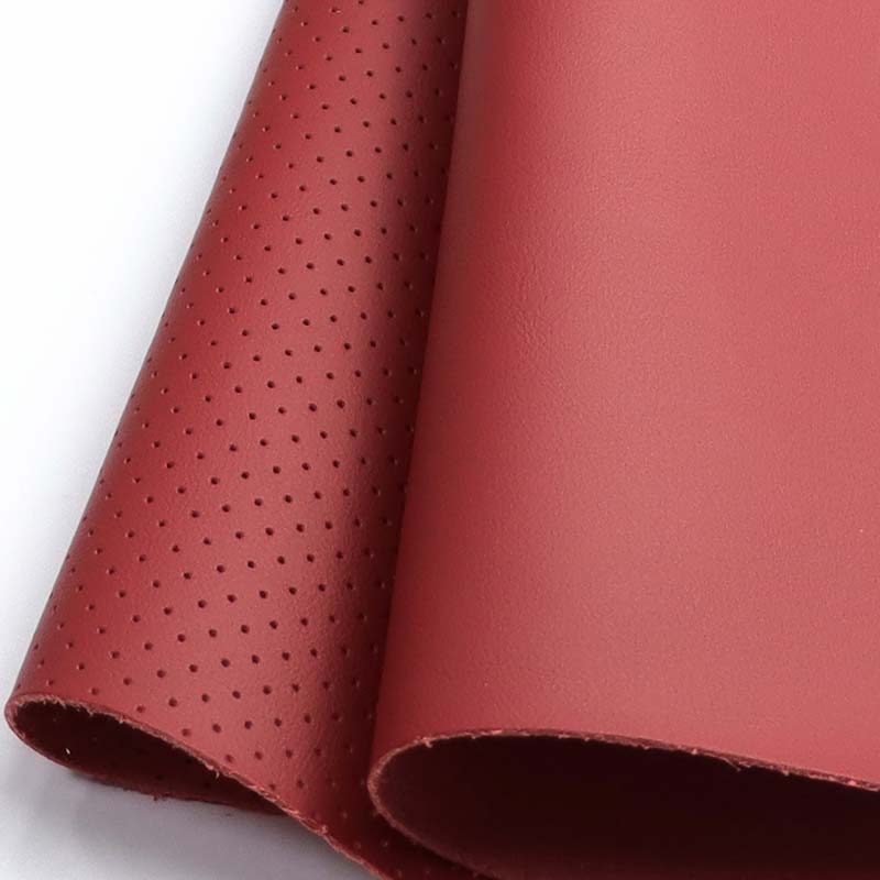 Perforerad mikrofiber Läder Stansning Bilar Säten Interiör Tyg