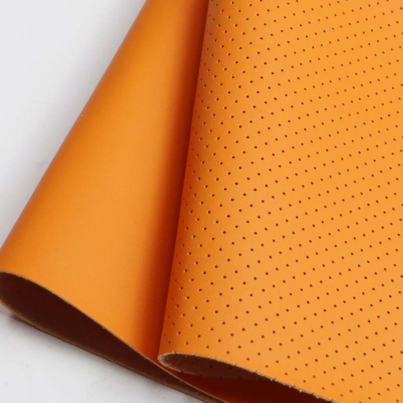 Perforerad mikrofiber Läder Stansning Bilar Säten Interiör Tyg