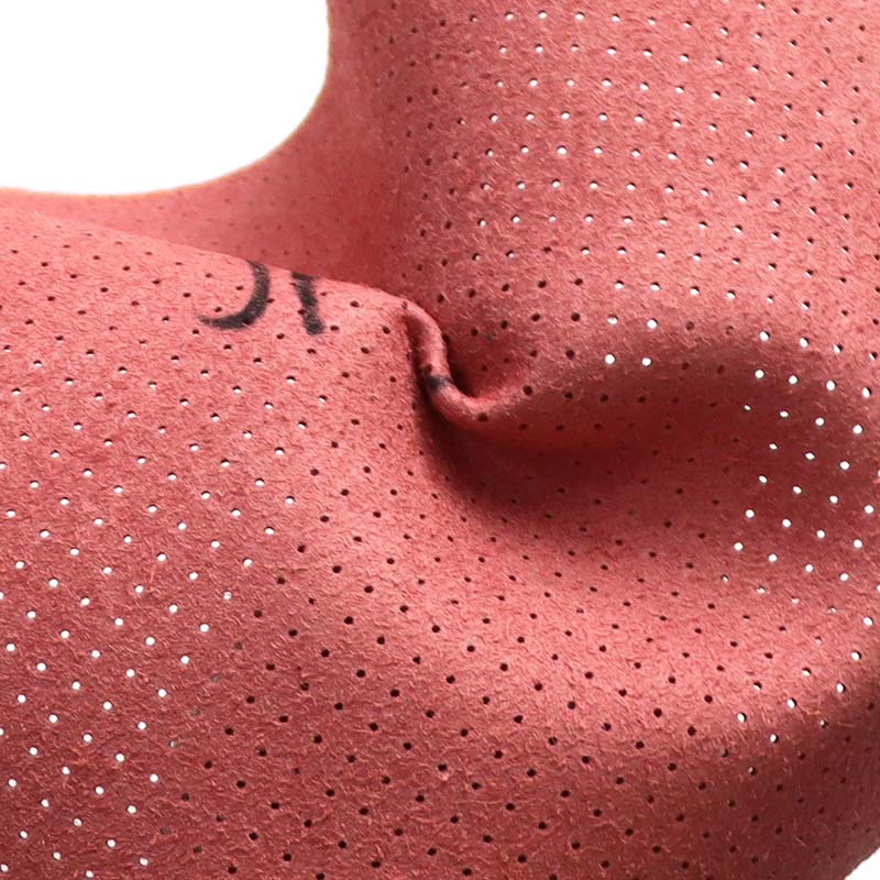 Perforerad mikrofiber Läder Stansning Bilar Säten Interiör Tyg