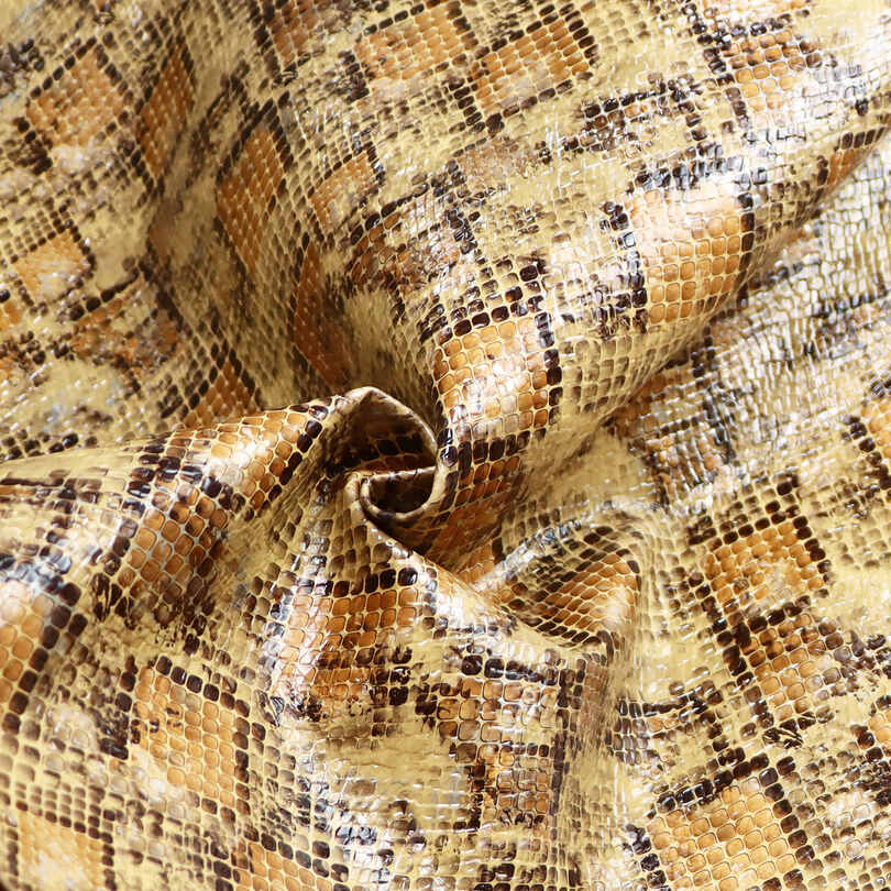 Crystal Snake Skin Skor Väskor PU konstläder