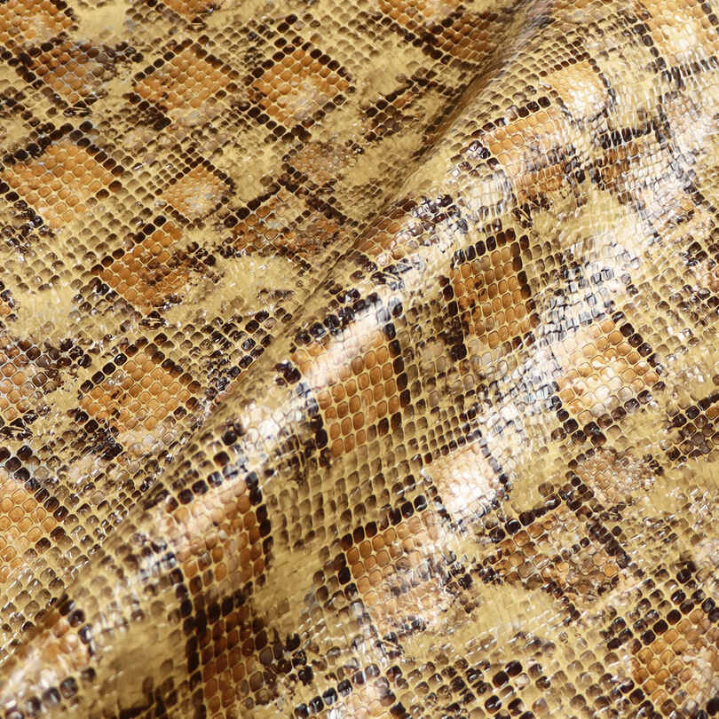 Crystal Snake Skin Skor Väskor PU konstläder