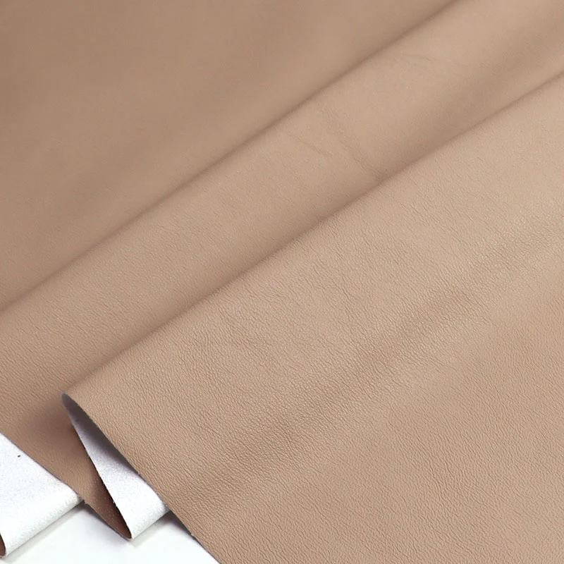 Mikrofiberbaksida PU syntetiskt läder för kläder