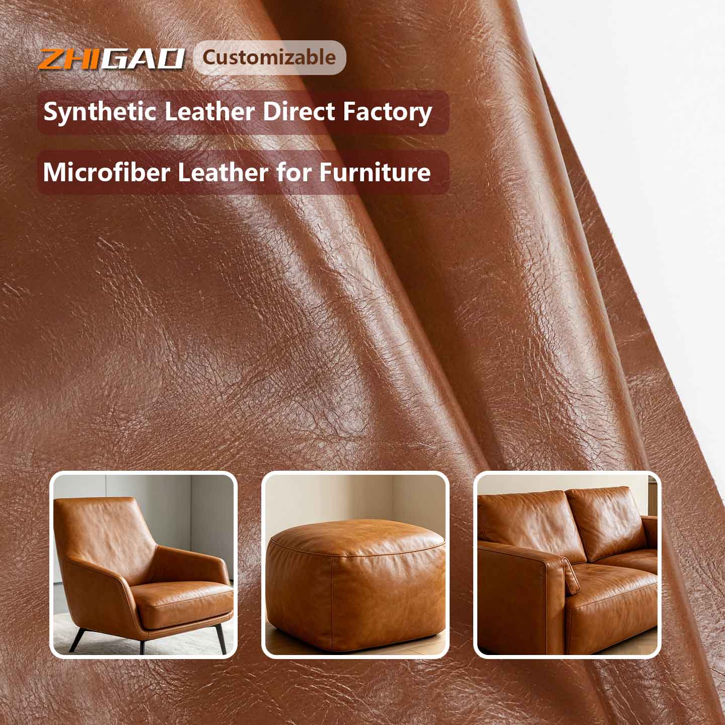 Mikrofiberläder för fordons- och möbelläder Mikrofiberläder för fordons- och möbelläder