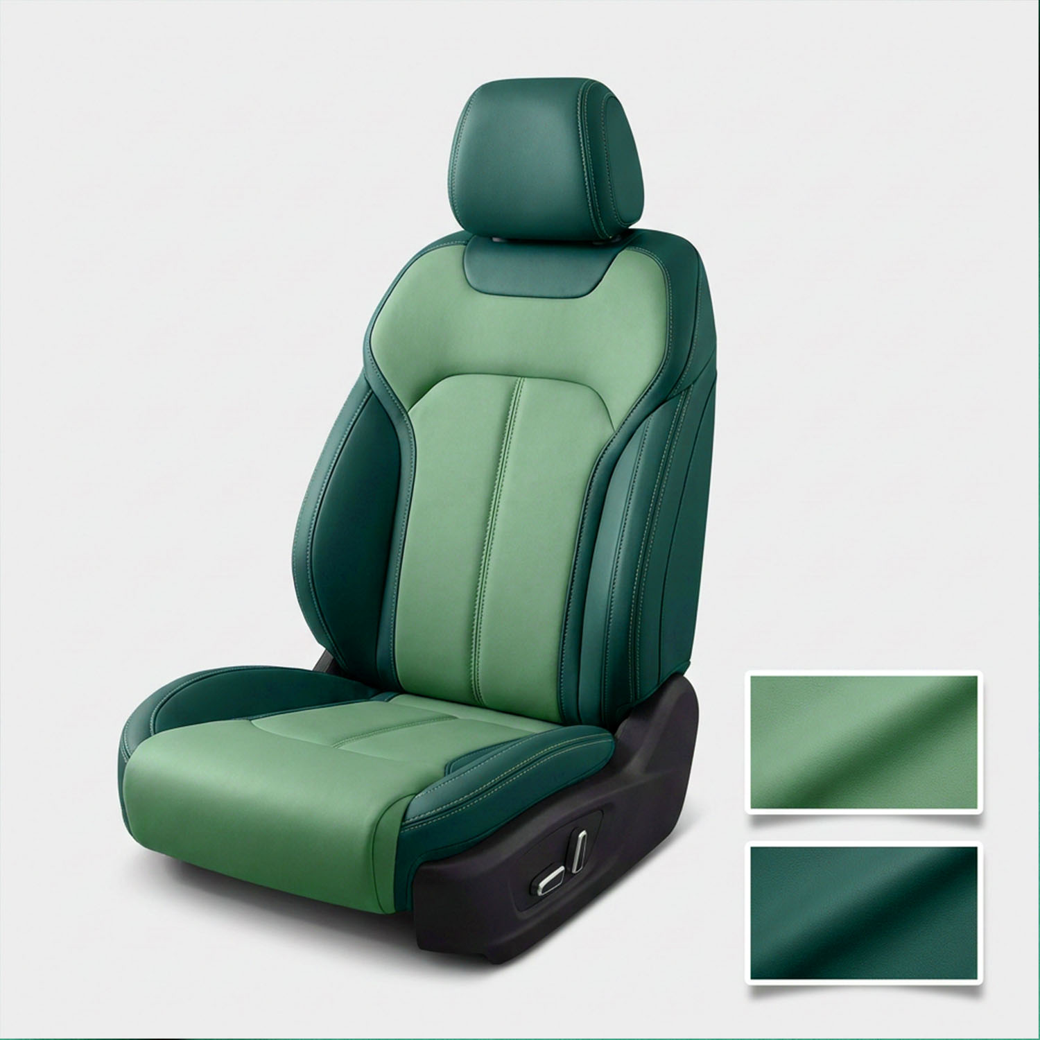 Nappa grain automotive mikrofiber läder för ratt