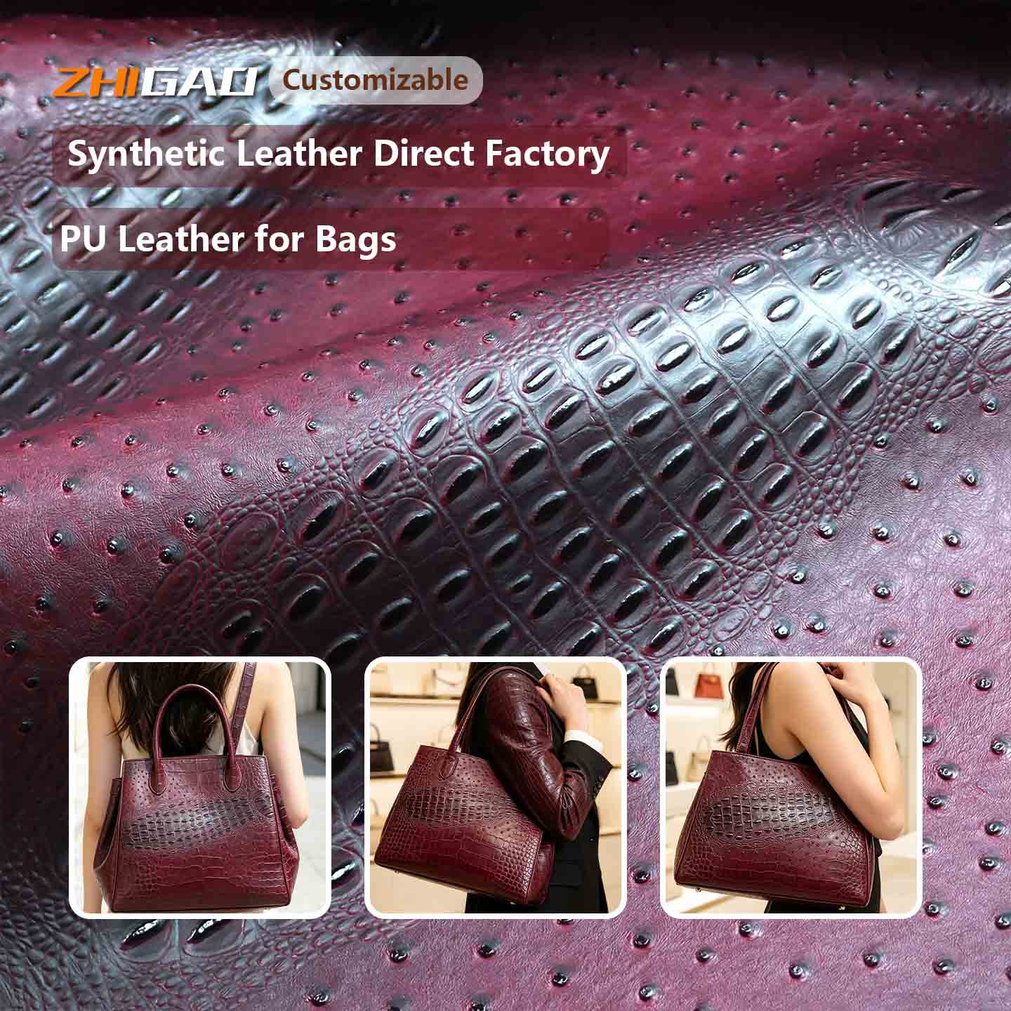 Premium konststrutslädermaterial Premium konststrutslädermaterial