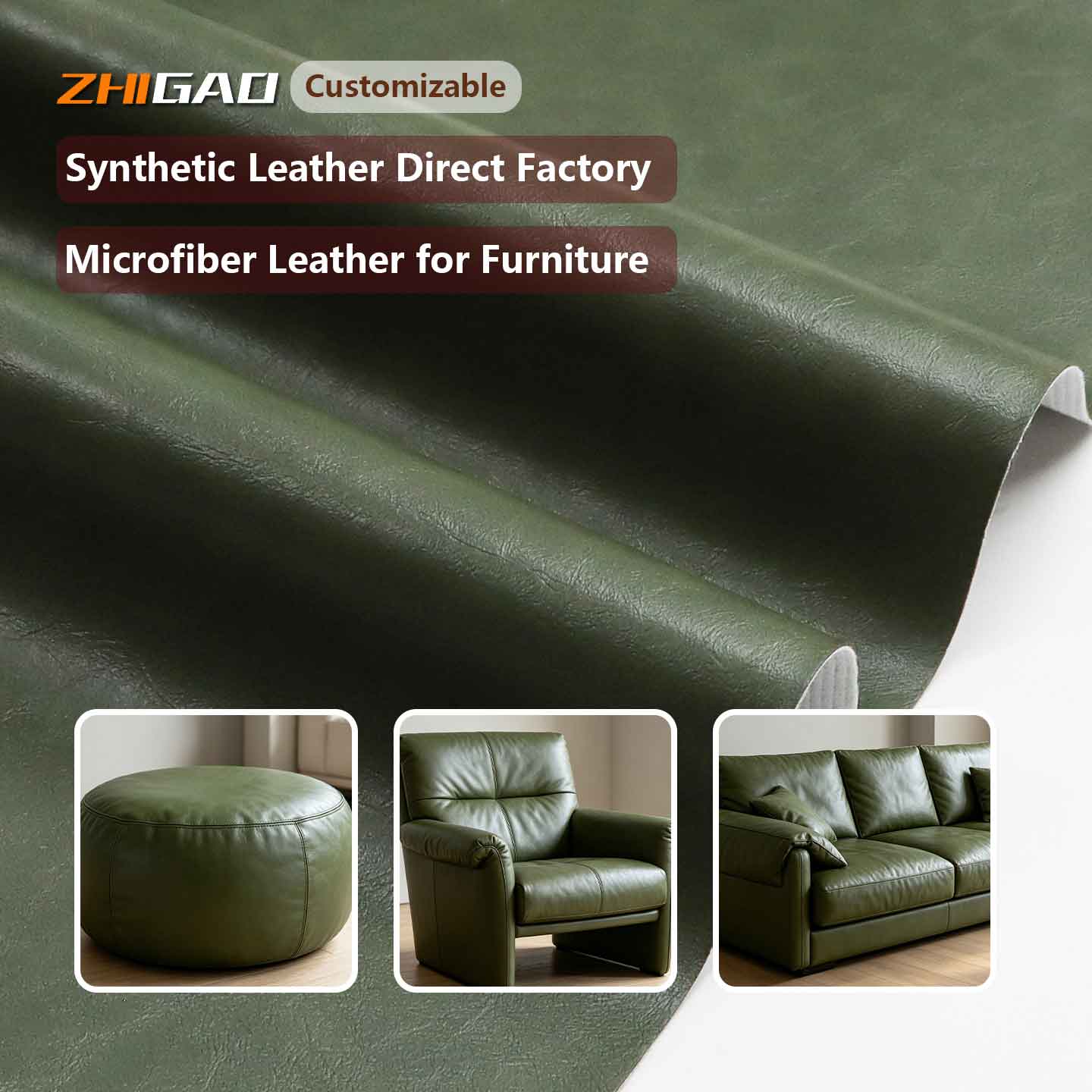 Premium mikrofiberläder för möbler Premium mikrofiberläder för möbler
