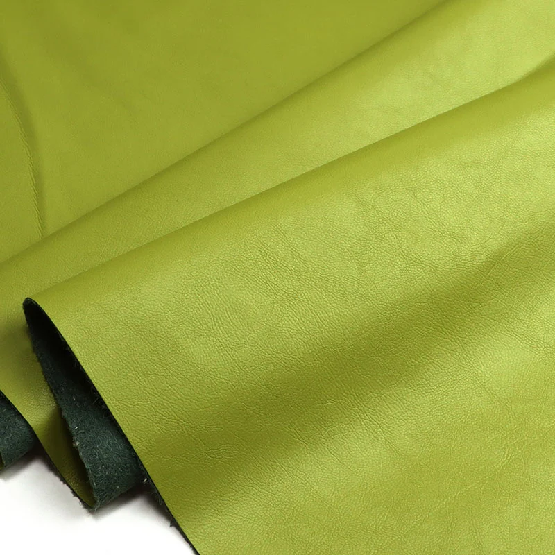 Mocka Samma färg Baksida PU konstläder Klädertyg