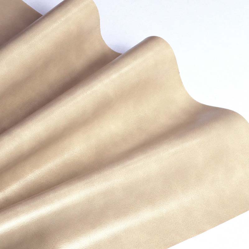 Tvåfärgad oljad PVC-läderimitationssoffa Stol Tyg